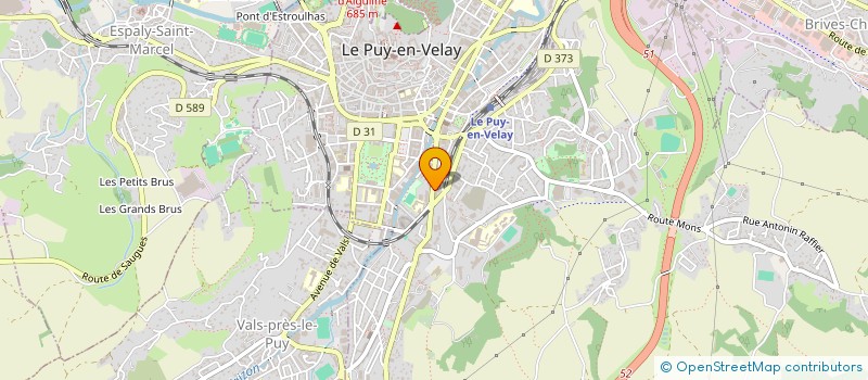 localisation de l'entreprise MISS JEUNESSE AUVERGNE AFFILIEE A MISS JEUNESSE FRANCE ET WORLD à LE PUY-EN-VELAY