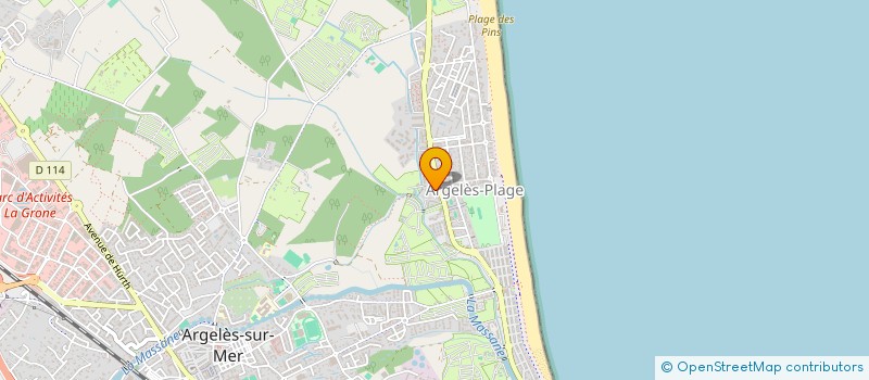localisation de l'entreprise MISS LY à ARGELES-SUR-MER
