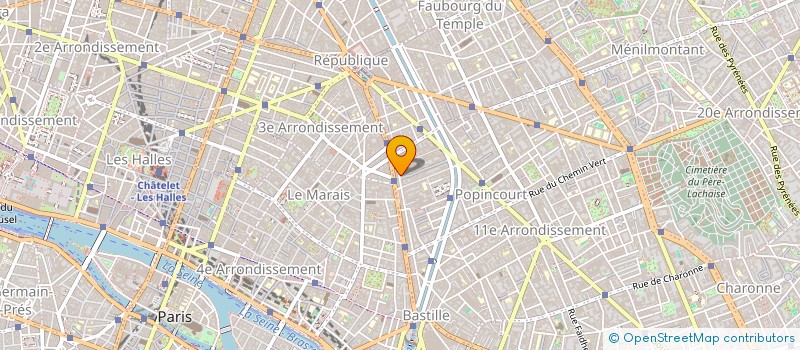 localisation de l'entreprise MISS MAGUY PRODUCTIONS INTERNATIONALES & ASSOCIES  PARIS