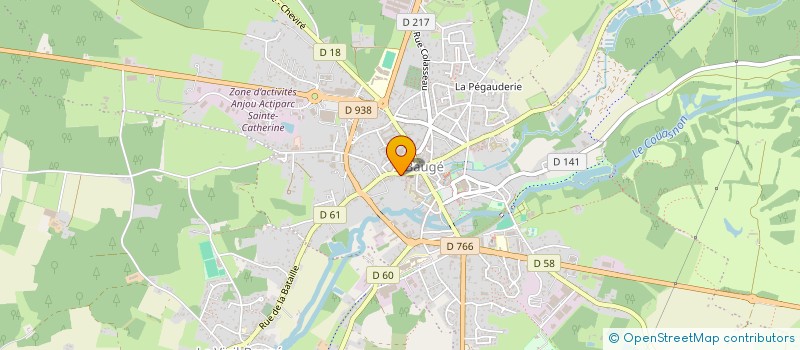 localisation de l'entreprise MISS & MISTER PRETTY FRANCE à BAUGE-EN-ANJOU