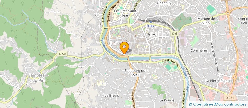 localisation de l'entreprise MISS MODE  ALES