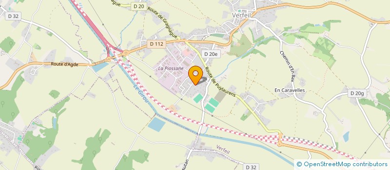 localisation de l'entreprise MISS NY  VERFEIL