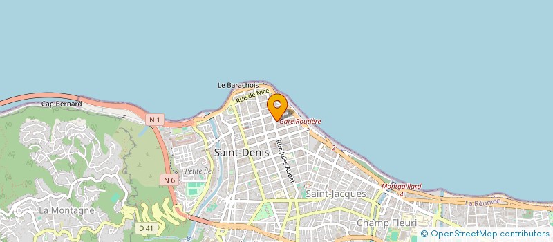 localisation de l'entreprise MISS ONE à SAINT-DENIS