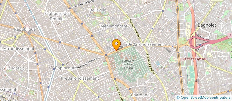 localisation de l'entreprise MISS PARIS à PARIS