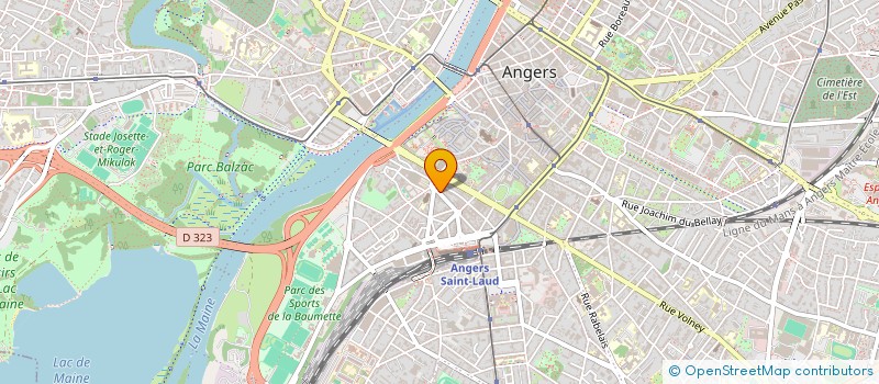 localisation de l'entreprise MISS PAULINE  ANGERS