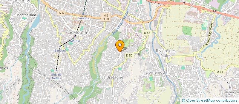 localisation de l'entreprise MISS PETITE UNIVERSE REUNION  SAINT-DENIS