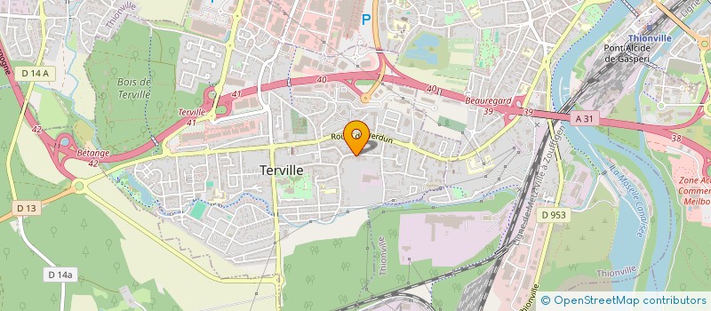 localisation de l'entreprise MISS PLUME CALLIGRAPHY  TERVILLE