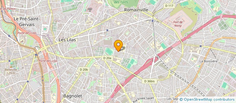 localisation de l'entreprise MISS'SING  BAGNOLET