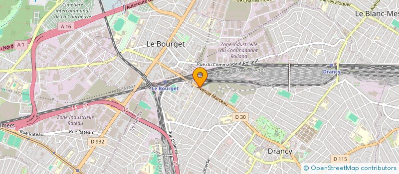 localisation de l'entreprise MISS STAR à DRANCY
