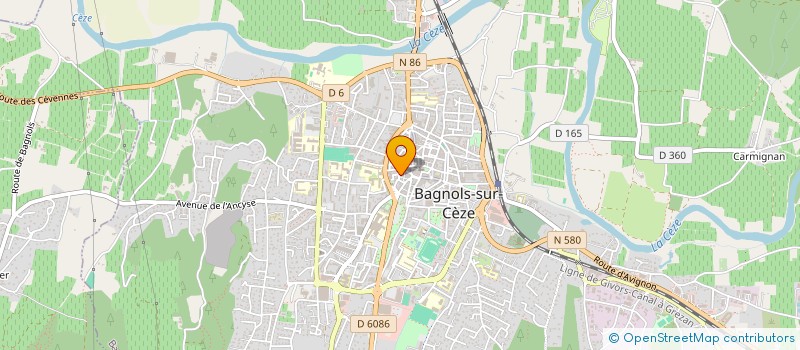 localisation de l'entreprise MISS TERRE BIO  BAGNOLS-SUR-CEZE