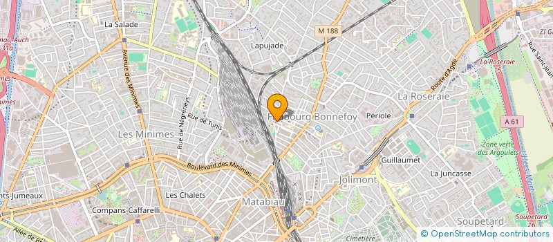 localisation de l'entreprise MISS WHEELCHAIR FRANCE  TOULOUSE