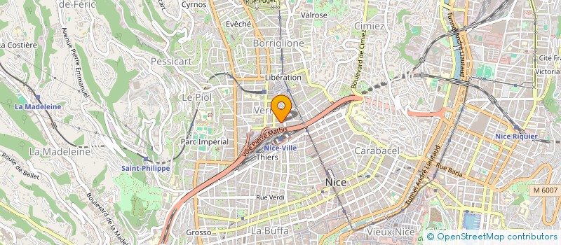 localisation de l'entreprise MISSA à NICE