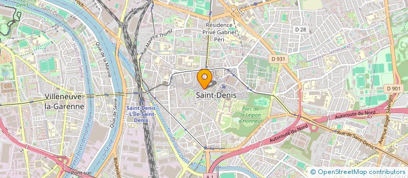localisation de l'entreprise MISSA à SAINT-DENIS