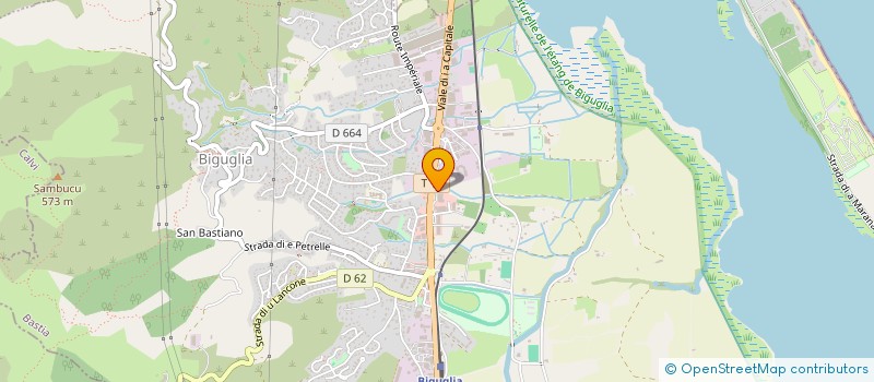 localisation de l'entreprise MISSAGHJU PRODUCTION  BIGUGLIA