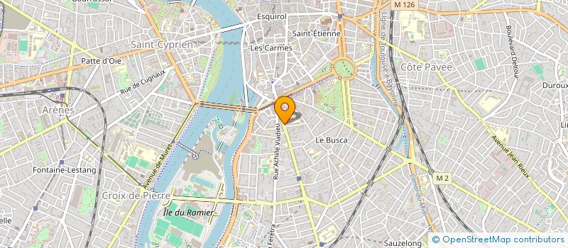 localisation de l'entreprise MISSBIO COIFFURE à TOULOUSE