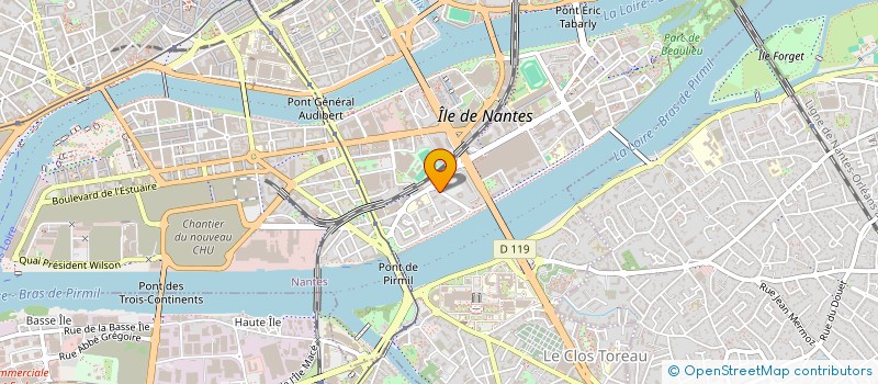 localisation de l'entreprise MISSEN à NANTES