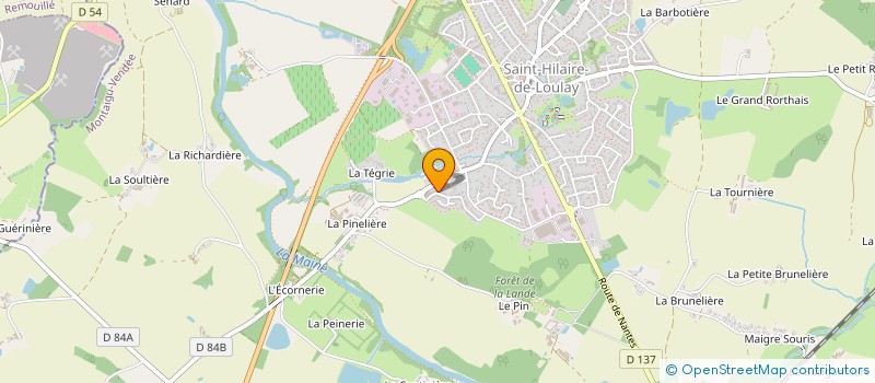 localisation de l'entreprise MISSEO à MONTAIGU-VENDEE