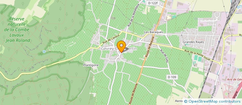 localisation de l'entreprise MISSET à GEVREY-CHAMBERTIN