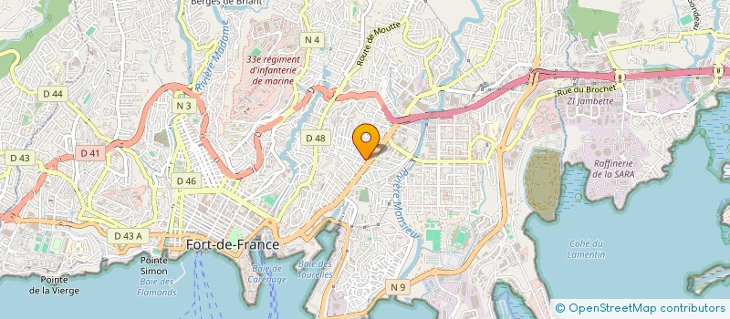 localisation de l'entreprise MISSI EGLIS ADVEN SEPT JOUR MOUVE REFORM  FORT-DE-FRANCE