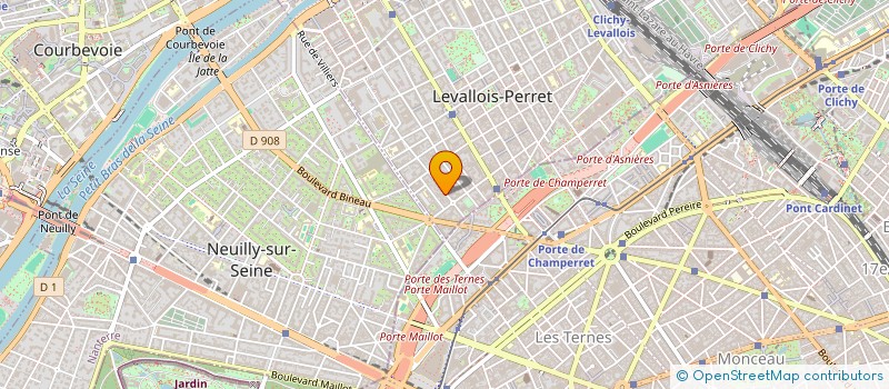 localisation de l'entreprise MISSILE  LEVALLOIS-PERRET