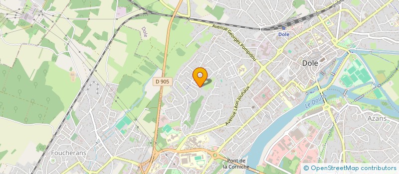 localisation de l'entreprise MISSIMM à DOLE