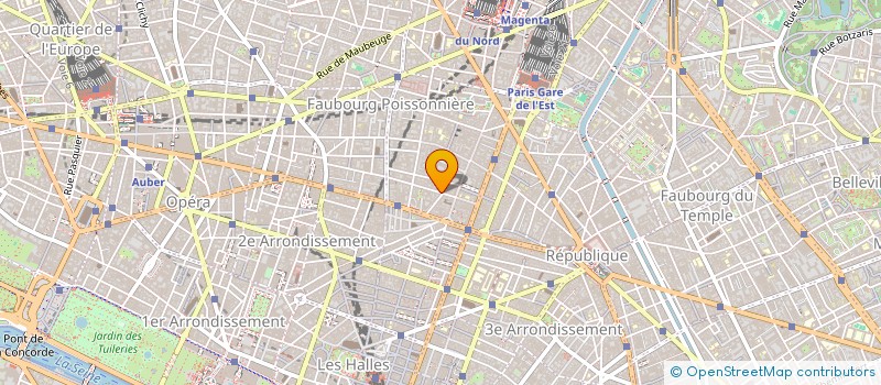 localisation de l'entreprise MISSION 96  PARIS