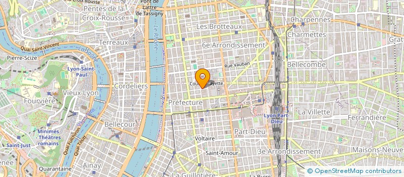 localisation de l'entreprise MISSION ANGELUS LYON  LYON