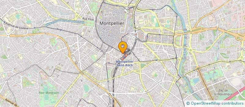 localisation de l'entreprise MISSION ANIMATION CREATION ENTREPRISES à MONTPELLIER