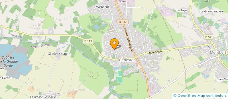 localisation de l'entreprise MISSION ANTI POUX LOIRE-ATLANTIQUE à GENESTON
