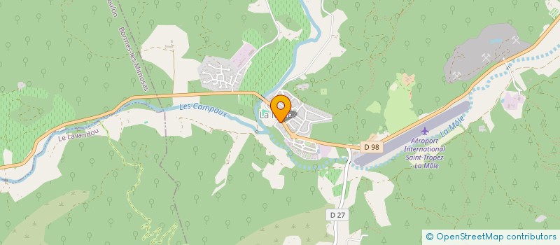 localisation de l'entreprise MISSION AVENTURES  LA MOLE