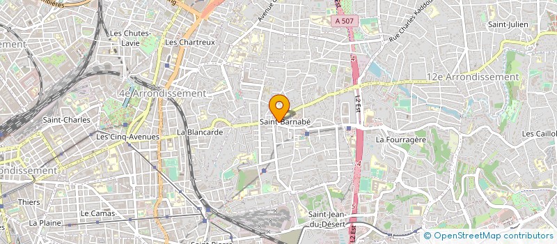 localisation de l'entreprise MISSION BEAUTE à MARSEILLE