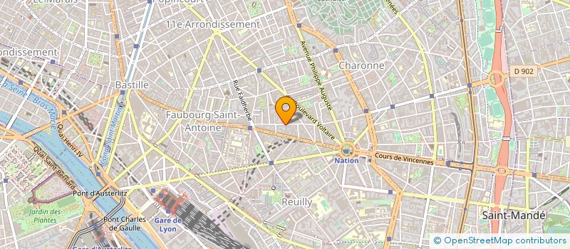 localisation de l'entreprise MISSION CATHOLIQ ITALIENNE à PARIS