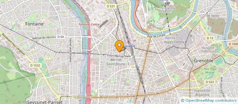 localisation de l'entreprise MISSION CATHOLIQUE ITALIENNE à GRENOBLE