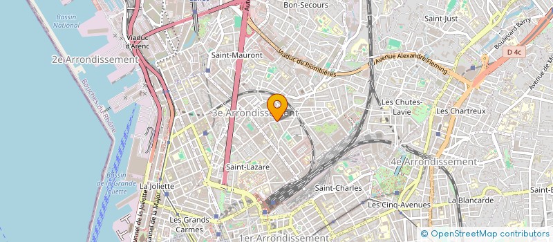 localisation de l'entreprise MISSION CATHOLIQUE ITALIENNE à MARSEILLE