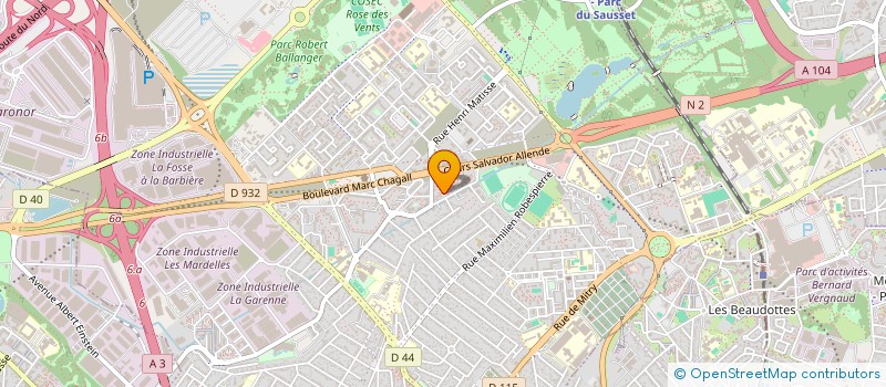 localisation de l'entreprise MISSION CHRETIEN FOI INT VIE ET PAIX à AULNAY-SOUS-BOIS