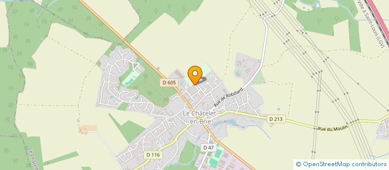 localisation de l'entreprise MISSION CHRETIENNE APOSTOLIQUEET EVANGELIQUE INTERNATIONALE  LE CHATELET-EN-BRIE