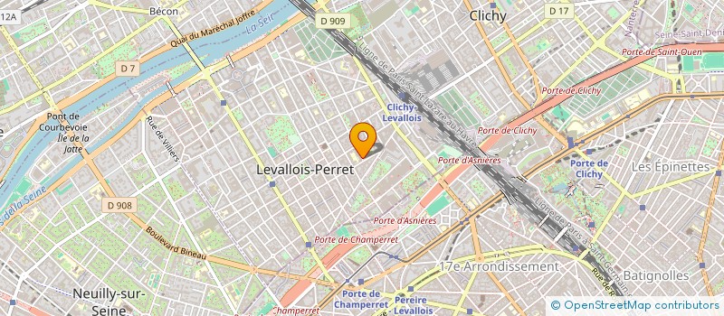 localisation de l'entreprise MISSION CHRETIENNE DE SILO à LEVALLOIS-PERRET