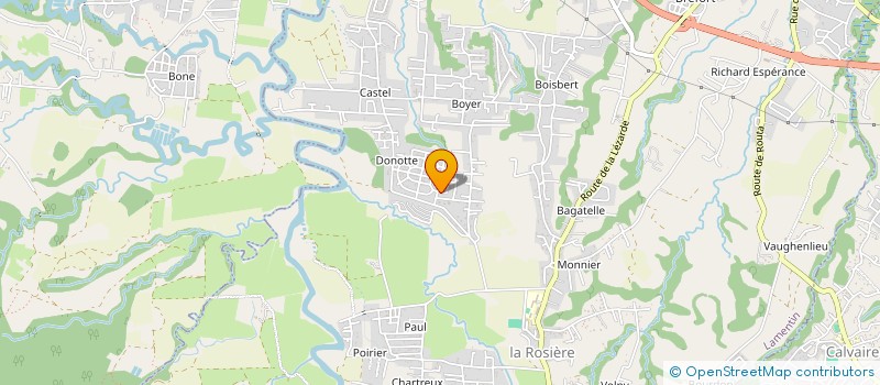 localisation de l'entreprise MISSION CINEMA CARAIBE  LAMENTIN