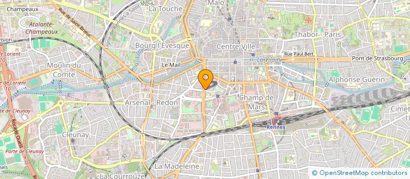 localisation de l'entreprise MISSION COOP à RENNES