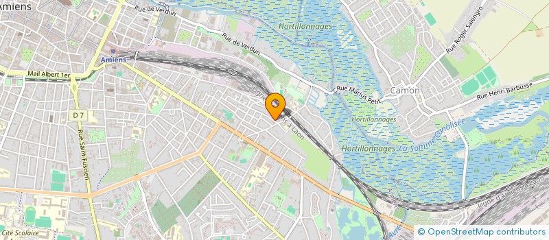 localisation de l'entreprise MISSION D'AIDE ET DE RESSOURCES POUR L'ACCESSIBILITE A LA SANTE  AMIENS