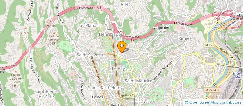 localisation de l'entreprise MISSION D'ENTRAIDE HUMANITAIRE à NICE