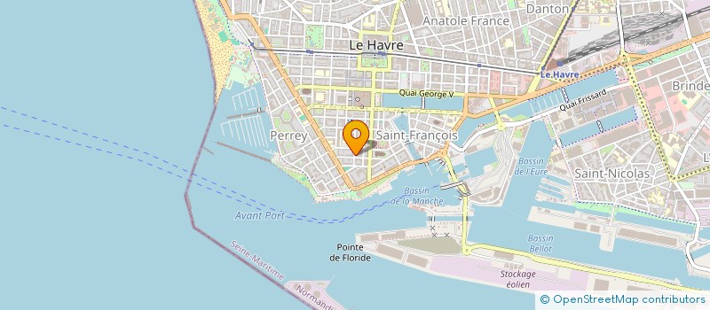 localisation de l'entreprise MISSION DE LA MER LE HAVRE  LE HAVRE