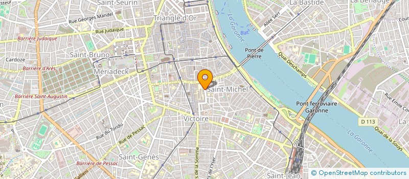 localisation de l'entreprise MISSION DOLORES  BORDEAUX