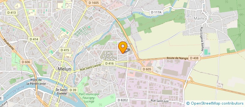 localisation de l'entreprise MISSION EMPLOI-INSERTION MELUN VAL DE SEINE à LA ROCHETTE