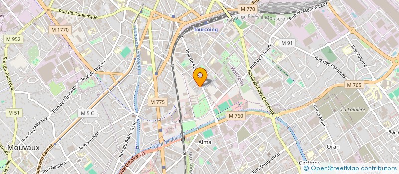 localisation de l'entreprise MISSION EMPLOI LYS-TOURCOING à TOURCOING