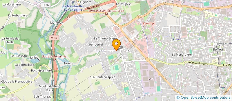 localisation de l'entreprise MISSION ENFANTS 2000  SAINT-CYR-SUR-LOIRE