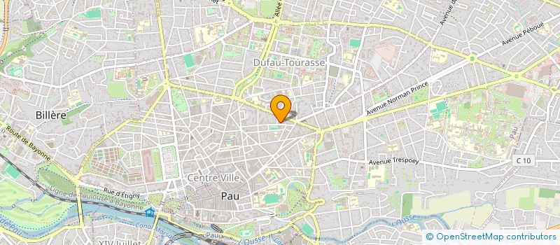 localisation de l'entreprise MISSION ENGINEERING à PAU