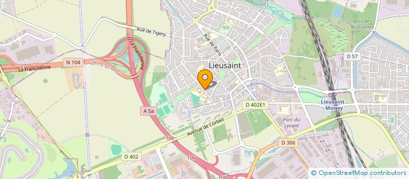 localisation de l'entreprise MISSION EVANG REVEIL COMBAT SPIRIT CHRIS  LIEUSAINT