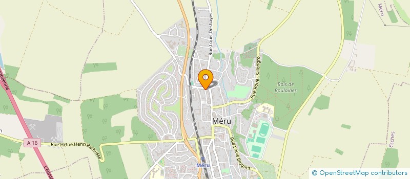 localisation de l'entreprise MISSION EVANGELIQUE CHRETIENNE DE FRANCE - MEECF  MERU