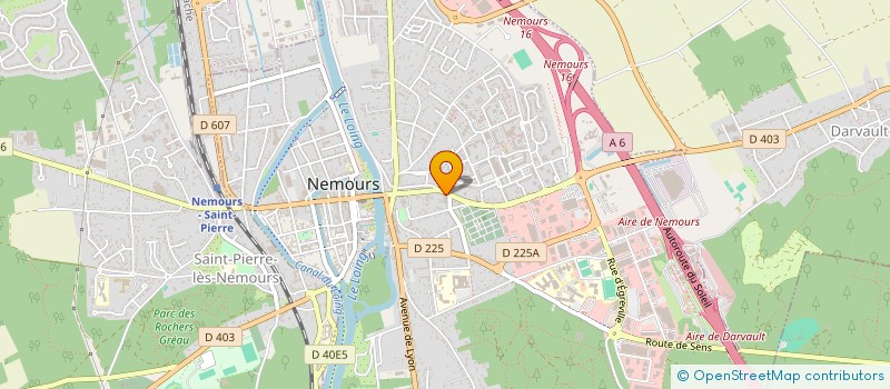 localisation de l'entreprise MISSION EVANGELIQUE DE LA FOI INTERNATIONALE à NEMOURS